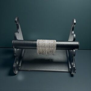 Estate Jewelry Silver Metal Torsel/Cordell chain bracelet Lot of 25